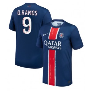 Paris Saint-Germain Goncalo Ramos #9 Hemmatröja 2024-25 Kortärmad